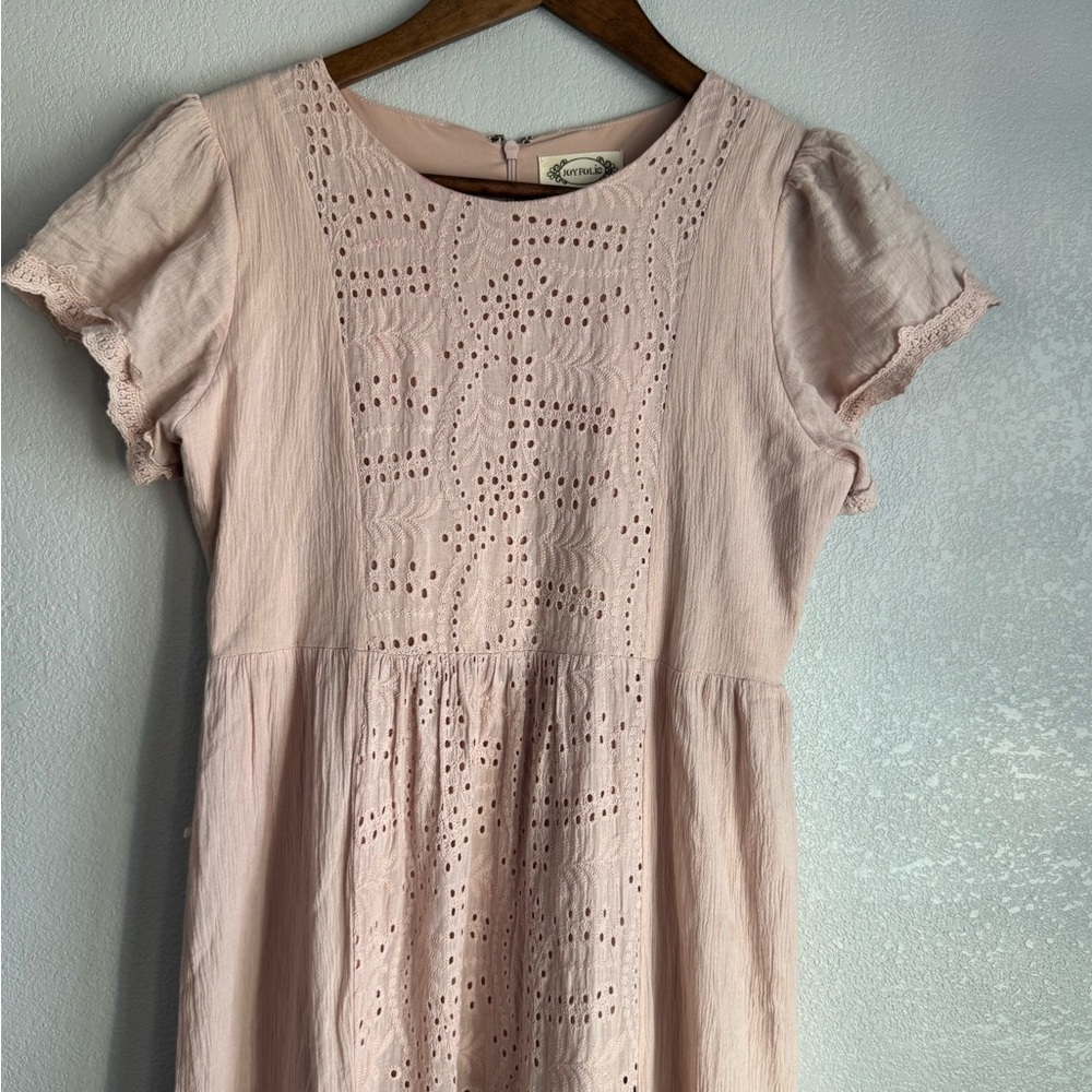 Joyfolie Girls Yanet Maxi Dress in Blush Color Size 14 Good Condition - Picture 4 of 10